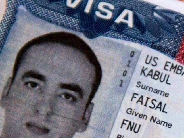 a view of special visa issued for afghan man photo khaama news