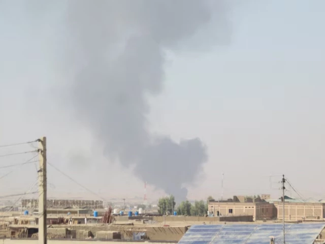smoke billows from the afghanistan side following exchanges of fire between pakistani and afghan forces as seen from the border crossing in chaman balochistan province on october 15 photo reuters smoke billows from the afghanistan side following exchanges of fire between pakistani and afghan forces as seen from the border crossing in chaman balochistan province on october 15 photo reuters