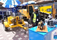 an exhibitor showcases products during a telecommunications and technology exposition in kabul afghanistan july 26 2026 photo xinhia an exhibitor showcases products during a telecommunications and technology exposition in kabul afghanistan july 26 2026 photo xinhia