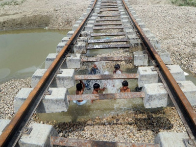 surveying the damage