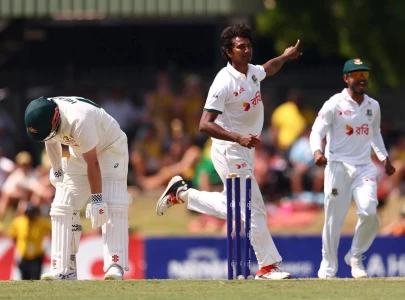 bangladesh keep australia reeling