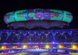 india also hosted the commonwealth games in 2010 photo afp