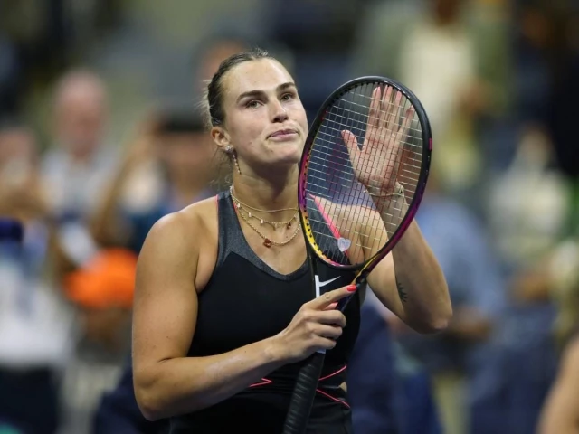 belarus s aryna sabalenka celebrates after winning her women s singles second round tennis match against russia s polina kudermetova on day four of the us open tennis tournament at the usta billie jean king national tennis center in new york city belarus s aryna sabalenka celebrates after winning her women s singles second round tennis match against russia s polina kudermetova on day four of the us open tennis tournament at the usta billie jean king national tennis center in new york city
