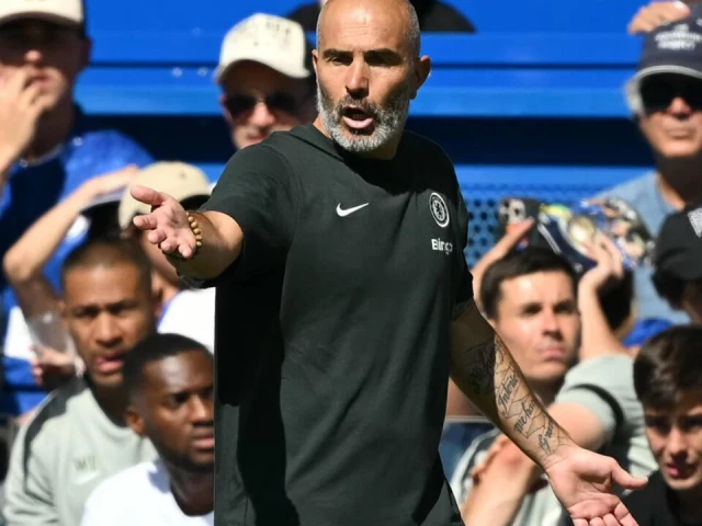 chelsea s italian head coach enzo maresca photo afp chelsea s italian head coach enzo maresca photo afp