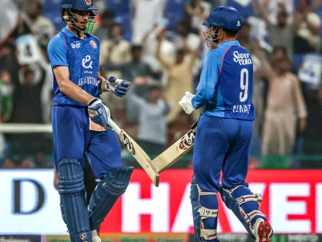 azmatullah omarzai smashed five sixes to help afghanistan set a daunting total photo afp azmatullah omarzai smashed five sixes to help afghanistan set a daunting total photo afp