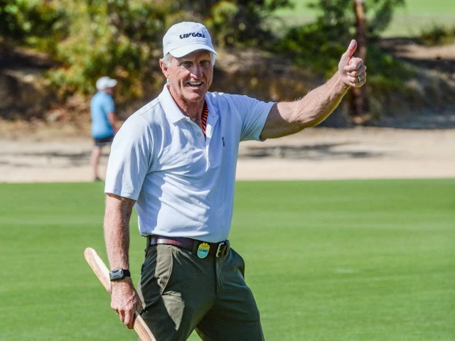 greg norman has officially ended his time with liv golf photo afp