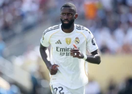 real madrid lose defender rudiger with muscle injury real madrid lose defender rudiger with muscle injury