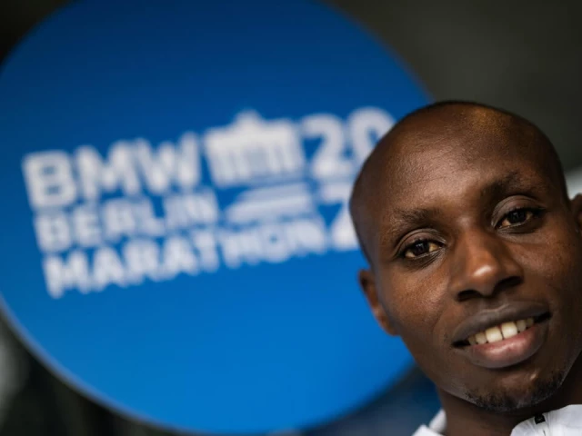 kenyan long distance runner sabastian sawe is favourite to win the berlin marathon on sunday photo afp kenyan long distance runner sabastian sawe is favourite to win the berlin marathon on sunday photo afp
