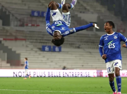 murillo sends marseille top in ligue 1 with late win in strasbourg murillo sends marseille top in ligue 1 with late win in strasbourg