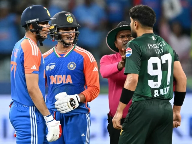 pakistan and india are set to lock horns in the asia cup final for the first time in the tournament s history photo afp