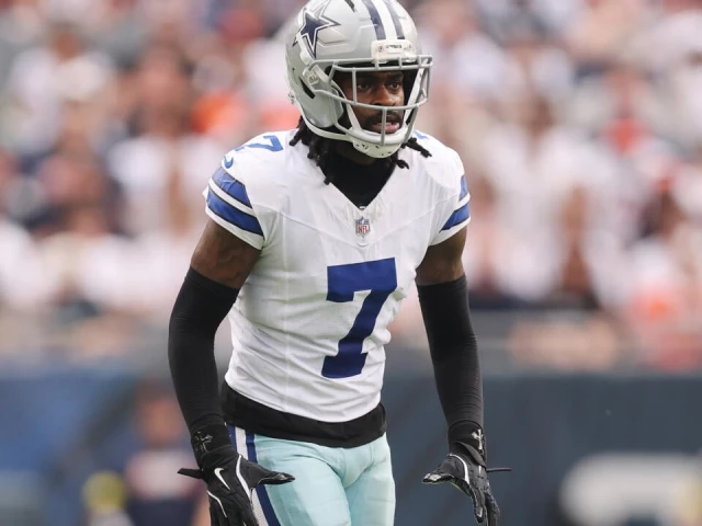 trevon diggs of the dallas cowboys will miss an nfl matchup against washington after a home accident left him in concussion protocol photo afp trevon diggs of the dallas cowboys will miss an nfl matchup against washington after a home accident left him in concussion protocol photo afp