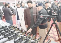 k p bolsters police arsenal to fight terror