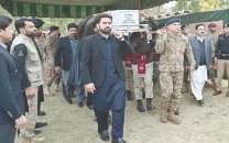 civil military huddle on k p security