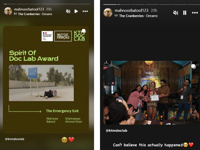 Screengrab from Mahnoorbatool/Instagram