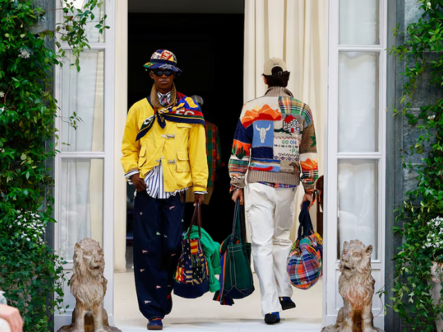 Photo: Ralph Lauren's presentation of its Spring/Summer 2027 men's collection/Reuters