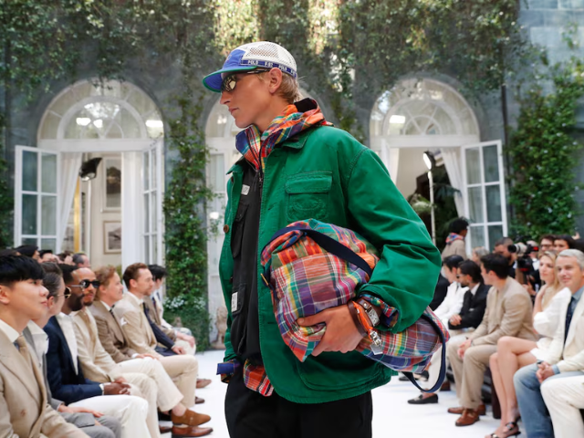 Photo: Ralph Lauren's presentation of its Spring/Summer 2027 men's collection/Reuters