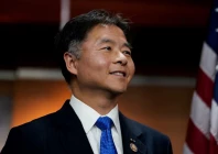 incoming democratic caucus vice chair ted lieu d ca reacts during a press conference on capitol hill in washington us december 13 2022 reuters
