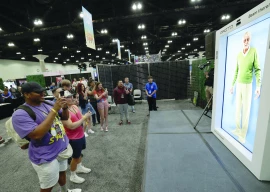 ai hologram of spider man creator stan lee debuts at la comic con ai hologram of spider man creator stan lee debuts at la comic con