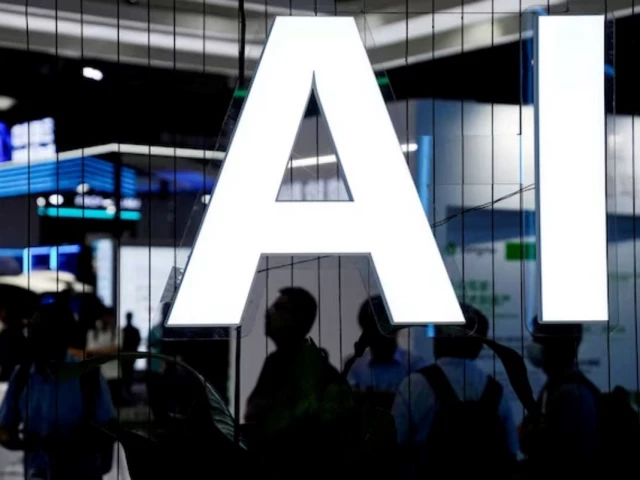 an ai sign is seen at the world artificial intelligence conference in shanghai china july 6 2023 reuters an ai sign is seen at the world artificial intelligence conference in shanghai china july 6 2023 reuters