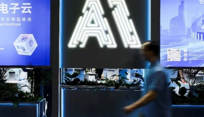 a person visits the world artificial intelligence conference in shanghai china july 26 2025 reuters