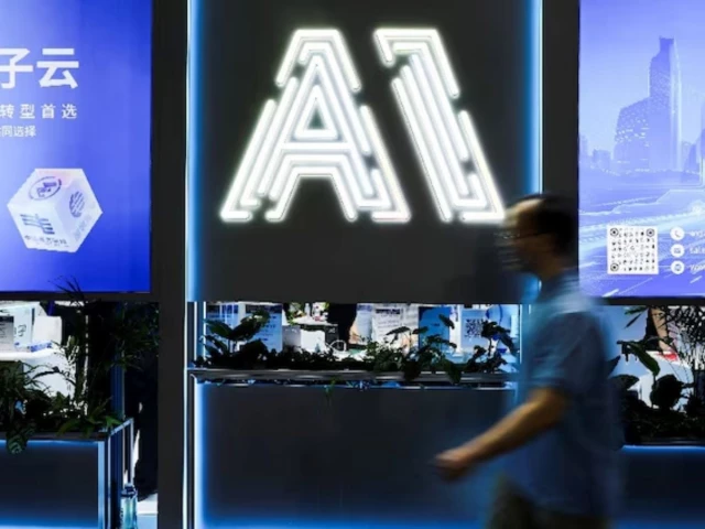 a person visits the world artificial intelligence conference in shanghai china july 26 2025 reuters a person visits the world artificial intelligence conference in shanghai china july 26 2025 reuters