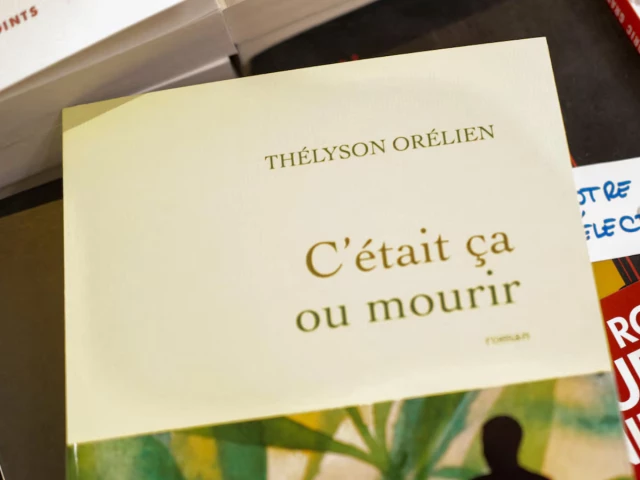a copy of the book c etait ca ou mourir a novel by author thelyson orelien is displayed on a table inside a bookstore in paris france september 22 2026 photo reuters a copy of the book c etait ca ou mourir a novel by author thelyson orelien is displayed on a table inside a bookstore in paris france september 22 2026 photo reuters