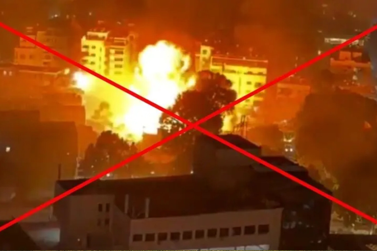 AI-generated video falsely linked to Iranian strike on Mossad headquarters
