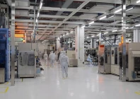 employees walk at the at s production facilities in leoben styria austria photo afp