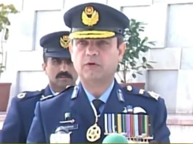 air vice marshal shehryar ahmad khan photo screengrab air vice marshal shehryar ahmad khan photo screengrab
