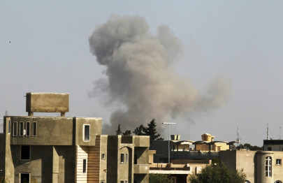 air strikes hit tripoli tv reports casualties