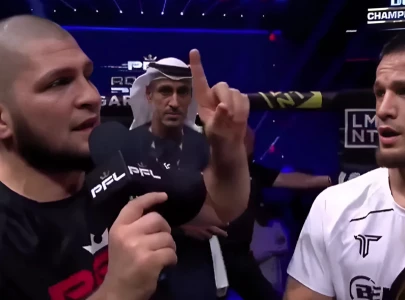 watch khabib nurmagomedov praises ireland s support for palestine after cousin s victory