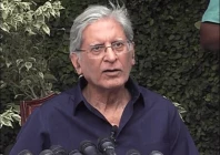veteran politician and esteemed lawyer aitzaz ahsan photo file