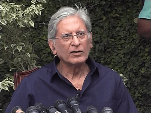 Aitzaz urges prompt military courts review | The Express Tribune