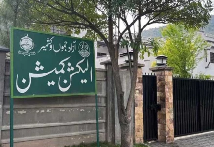 a picture showing the branch of the azad jammu and kashmir election commission file photo a picture showing the branch of the azad jammu and kashmir election commission file photo