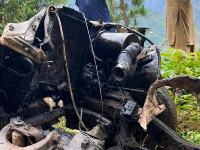 local people rushed to the spot and recovered the bodies out from the wreckage photo express
