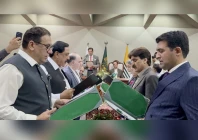 an eight member cabinet of the newly formed azad jammu and kashmir government was sworn in on friday september 4 2026 photo express
