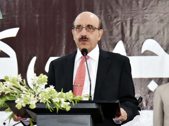 azad jammu and kashmir ajk president sardar masood khan photo file