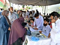 people cast their votes during the second phase of the azad jammu and kashmir ajk legislative assembly elections on sunday photo app