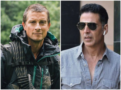 akshay kumar drinks elephant poop tea with bear grylls akshay kumar drinks elephant poop tea with bear grylls