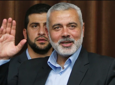 israeli air strike kills 10 family members of hamas leader ismail haniyeh