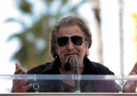 actor al pacino speaks during the unveiling ceremony of actor jessica chastain s star on the hollywood walk of fame in los angeles california u s september 4 2025 photo reuters