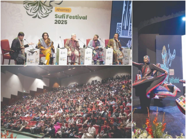 glimpses of the alhamra sufi festival 2025 photos express glimpses of the alhamra sufi festival 2025 photos express
