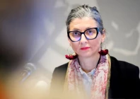 un special rapporteur for the occupied palestinian territories francesca albanese gives a press conference at the un city in copenhagen denmark february 5 2025 photo reuters