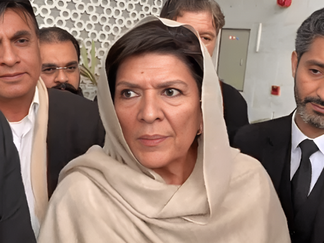 aleema khan the sister of former prime minister and pakistan tehreek e insaf pti founder imran khan photo file aleema khan the sister of former prime minister and pakistan tehreek e insaf pti founder imran khan photo file