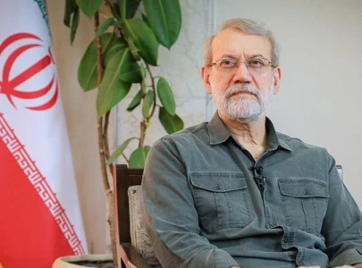 iran s larijani arrives in islamabad to deepen ties