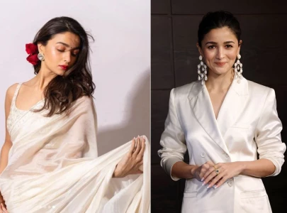 from silk sarees to statement pantsuits why alia bhatt chose white for gangubai promotions