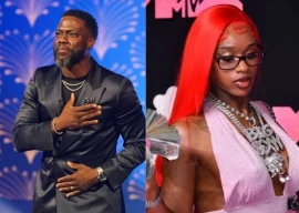 sexyy red surprises kevin hart with height in viral backstage face off sexyy red surprises kevin hart with height in viral backstage face off