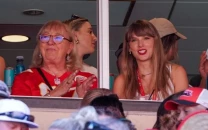 donna kelce faces pushback after reposting humor about taylor swift