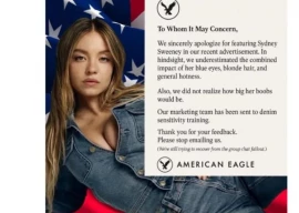 american eagle apology over sydney sweeney ad goes viral amid backlash american eagle apology over sydney sweeney ad goes viral amid backlash