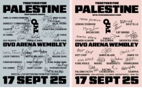 florence pugh benedict cumberbatch paul weller and more join final line up for together for palestine benefit florence pugh benedict cumberbatch paul weller and more join final line up for together for palestine benefit